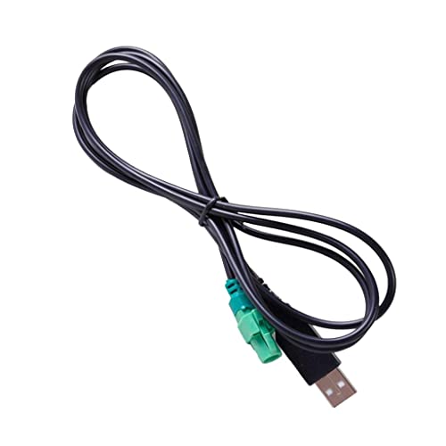 Image of USB 2.0 Male 4-Pin Male Head Wire Harness Cable Adapter for VW Volkswagen Golf /Jetta /Passat 1.5m