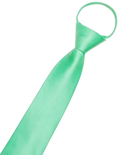 Image of Hi-Tie Zipper Ties for Men Pre-tied Tie Set Lapel Pin Pocket Square and Cufflinks Formal Business Wedding Adjustable Necktie