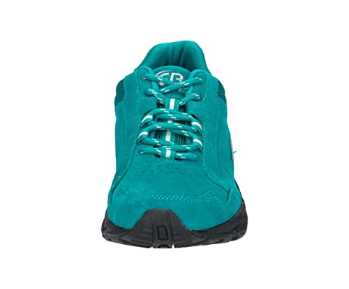 Brütting Damen Koło Cross Laufschuh, Türkis Grau, 39 EU