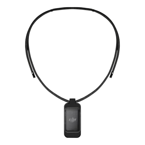 Magnetic Neck Adjustable Necklace Lanyard for DJI Mic/DJ Mic 2(Replaces Original Magnets) Hidden Neck-Hanging Magnetic Suction Bracket Clothing Fixation Magnetic Mounting Accessories