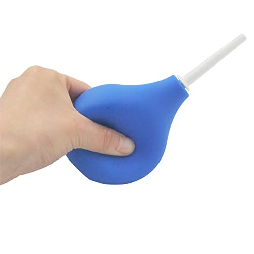 Image of Anal Douche Enema Bulb Vaginal Douche Enema Cleaner for Women's or Man's Health -for Water or Coffee Colon Cleansing, Detox and Constipation (Blue, 7.4Ounce) (Pack of 2)