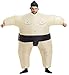 Echden Aufblasbares Kostüm Sumo Blow Up Kostüm Halloween Cosplay Kostüme Aufblasbares Cosplay Kostüm Wrestler Funny Dress(Erwachsene)