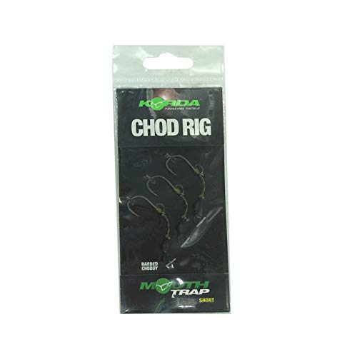 Korda Chod Rigs Short Barbless Size 4, Silver