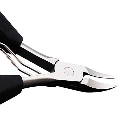 Futurekart Cuticle Cutter Cuticle Nipper Nail Clipper for Ingrown/Thick Toenails - Black - Image 6