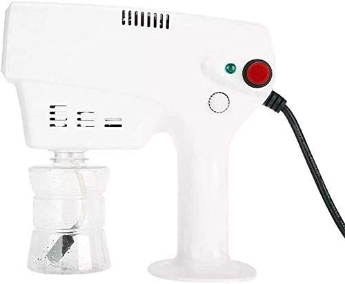 Desinfektion Blaulicht Nano Dampfpistole Haarspray Maschine Ultrafein Aerosol-Wasser-Nebel Sprühpistole Gun