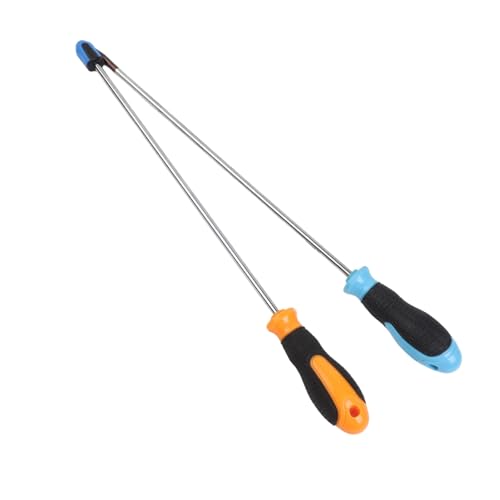 Set de destornilladores extra largos 3 piezas 400mm con iman miniatura 3