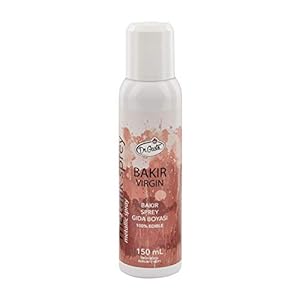 Levensmiddelen Metallic Spray Koper 150 ml