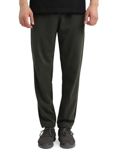 Image of Rupa Bumchums Men's Relaxed Fit Cotton Loungers with Zippered Pockets and Flat Drawstring