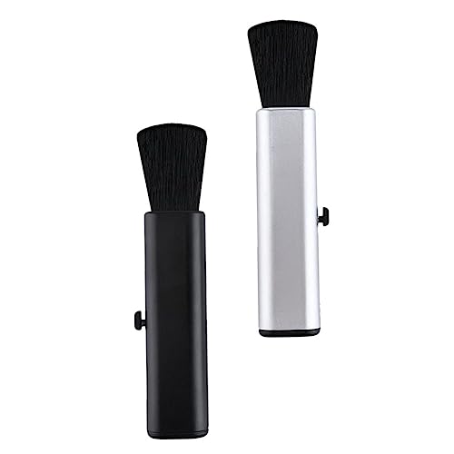 Toddmomy 2pcs Retractable Guitar Cleaning Brush Set Guitar Maintenance Kit for Accessories Duster for Piano Ukulele Piano Clean Supplies