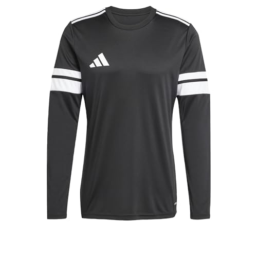 adidas Herren SQUADRA25 Jersey Long Sleeve, Black/White, M