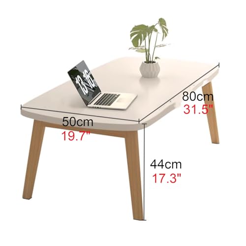Table basse pliante en bois noble avec finitions angles arrondis - 3