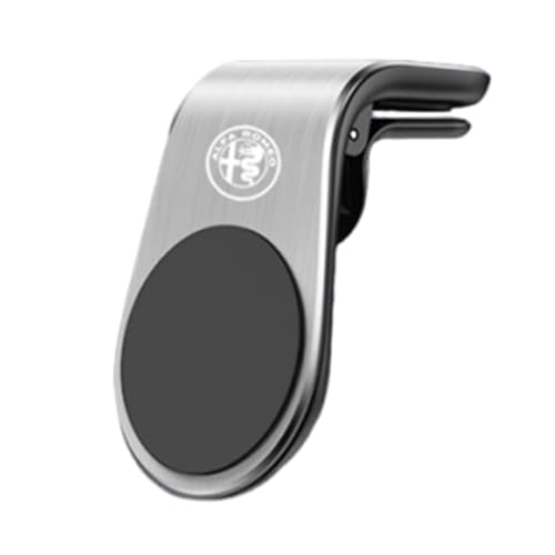YPSWYYXC Soporte para teléfono para Coche para Alfa Romeo Matta AR 51 AR51/AR 52 AR52, Soporte de navegación para Salida de Aire Accesorios de Coche,A-Silver