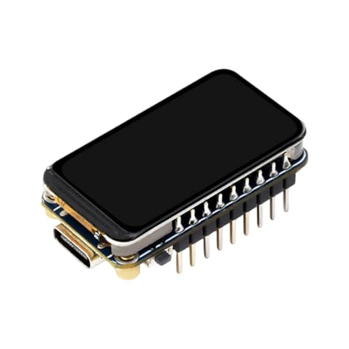 Tmboryuu Módulos LCD en Color de 1, 47 Pulgadas para Dispositivos portátiles con conectividad Tipo C y Placa de Desarrollo GPIO Tipo C de expansión GPIO