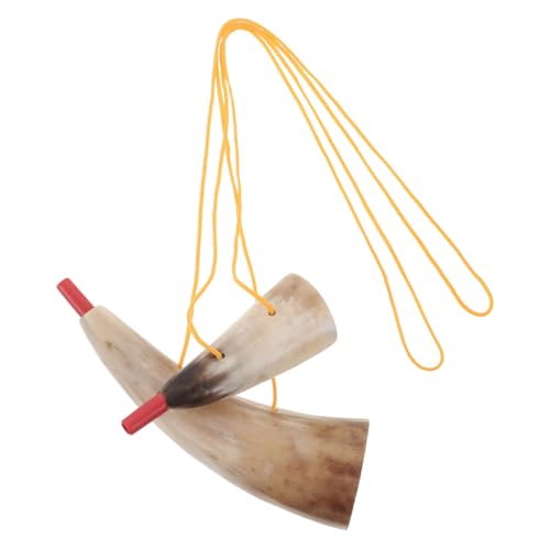 BESPORTBLE 2 Piezas De Trompeta De Guerra De Cuerno Pirata Instrumento De Viento De Cuerno De Fiesta Pirata Decoración Vikinga Instrumento Vikingo Accesorios De Actuación Para