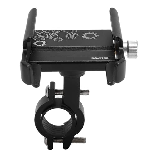 Support de téléphone de cyclisme en alliage d'aluminium avec fixation antichoc