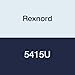 Rexnord 5415U Spherical Roller Bearing Insert, Double Setscrew Locking, Regreasable, Open, Steel, 4-15/16" Bore, 230mm OD, 3.56" Outer Ring Width