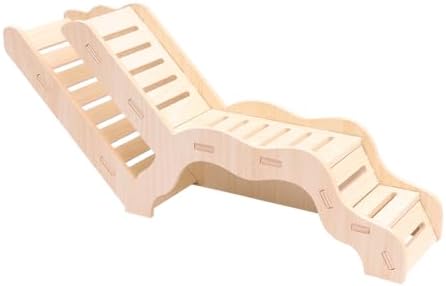 Small Size Hamster Explorer Set - Snap-Together Wooden Burrow wit...