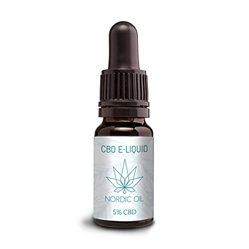 Nordic Oil - 500mg CBD E-Liquid für die E-Zigarette (5% CBD) / ohne Nikotin/PG/VG – Bild 3