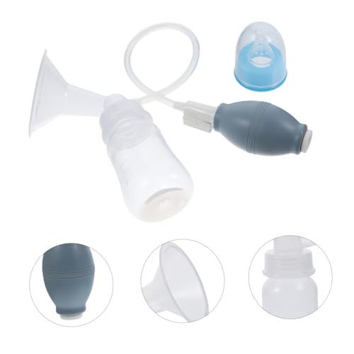 Extractor de leche manual portátil de silicona y PP miniatura 3