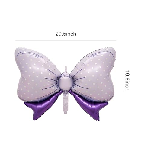 Image of PLAP Birthday Butterfly Party Balloons Party Decorate with Balloon Decorations (Light purple)