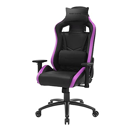 Mars-gaming-MGCXNEOBP-Silla-Gaming-Premium-AIR-PU-Cojines-Removibles-Morado