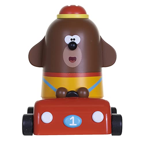 Hey Duggee Race Along voiture rouge sonore pour animer le jeu des enfants
