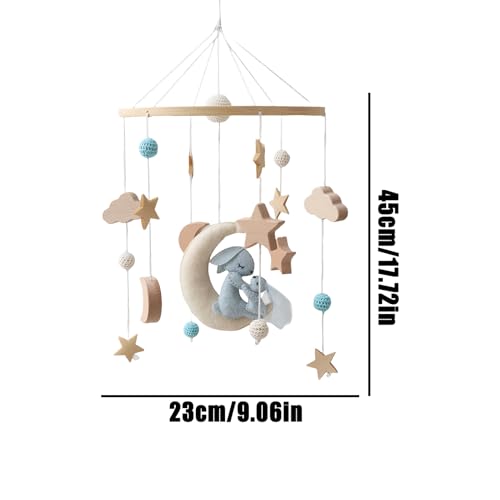 Mobile de berceau pour bébé et décor de mobile pour chambre bébé - 5