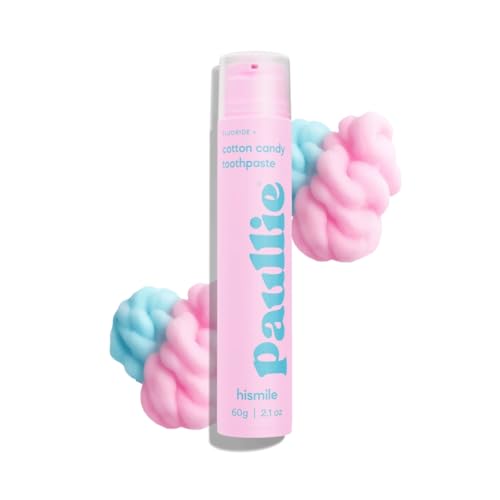 Hismile x Paullie Cotton Candy Flavoured Toothpaste
