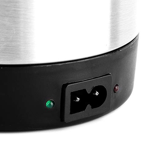 Kettle eléctrico para auto 12V acero inoxidable 1L miniatura 6