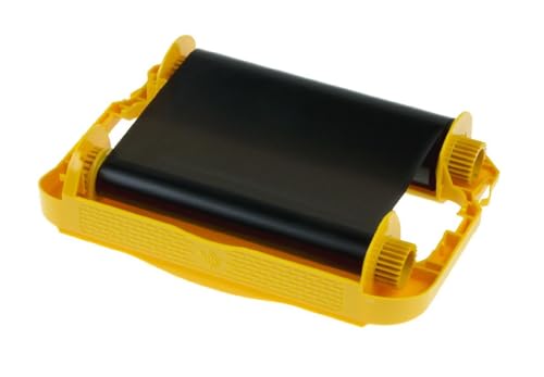 Zebra Thermotransferband, 4800, Harz, Kassette Thermotransferband, 4800, Harz, Rollenbreite: 110 Mm, L?nge: 74 M, Farbe: Schwarz, Passend F?r: Zebra