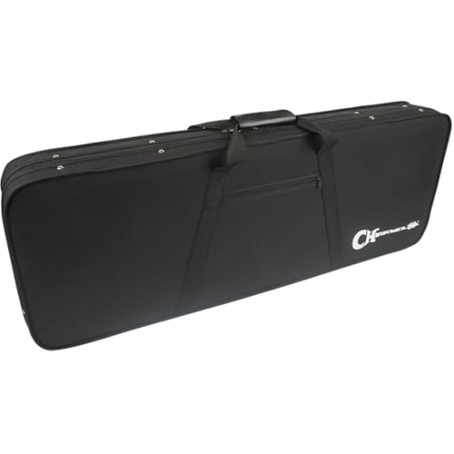 Charvel - Funda rígida para guitarra eléctrica, color negro
