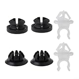 honda prelude 1997 2.2 vtec Set di 6 clip per asta di supporto per cappa: include 2 clip bianche e 4 clip nere, progettate per sostituire elementi di fissaggio rotti o usurati. Per Honda per Accord 2003-2007, 2014-2015, per Prelude 1992-2001, per Odyssey 1995-2004, per Acura per RDX 2007-2015 e per 000 2000-2009. Verificare la forma e le dimensioni prima dell'installazione.