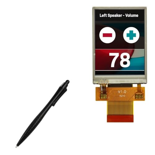 BoxWave Stylus Pen Compatible with Newhaven Display NHD-2.4-240320CF-BSXV-FT - DirectTip Resistive Stylus, DirectTip Resistive Stylus - Jet Black