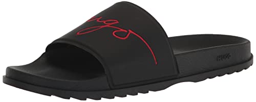 Image of HUGO mens Big Logo Slide Sandals