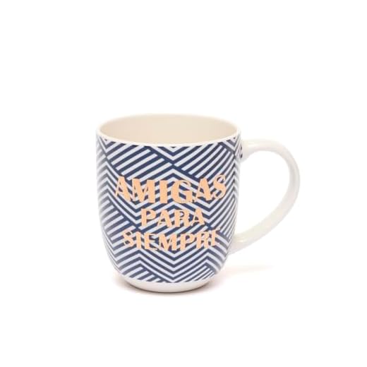 Draeger Paris - Taza Cerámica Mensaje Amigas para Siempre