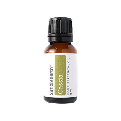Simply Earth Cassia Essential Oil, 100% Pure Therapeutic Grade - 15 ml