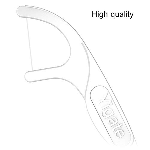 Anself 300 peças de palitos de fio dental, fio dental, palitos de dentes, palitos de dentes, fio den