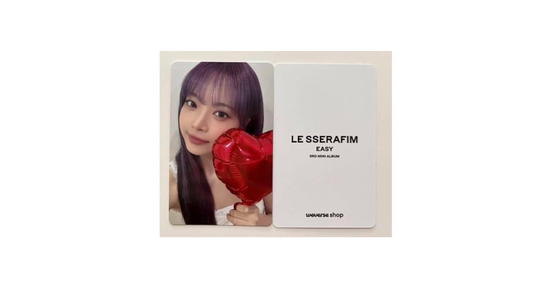 ルセラフィム Weverse ショーケース 購入特典 トレカ ウンチェ Amazon.co.jp: LESSERAFIM ウンチェ weverse ルセラフィム