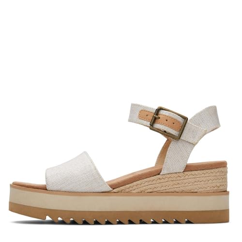TOMS Women's, Diana Sandal Natural 8.5 M