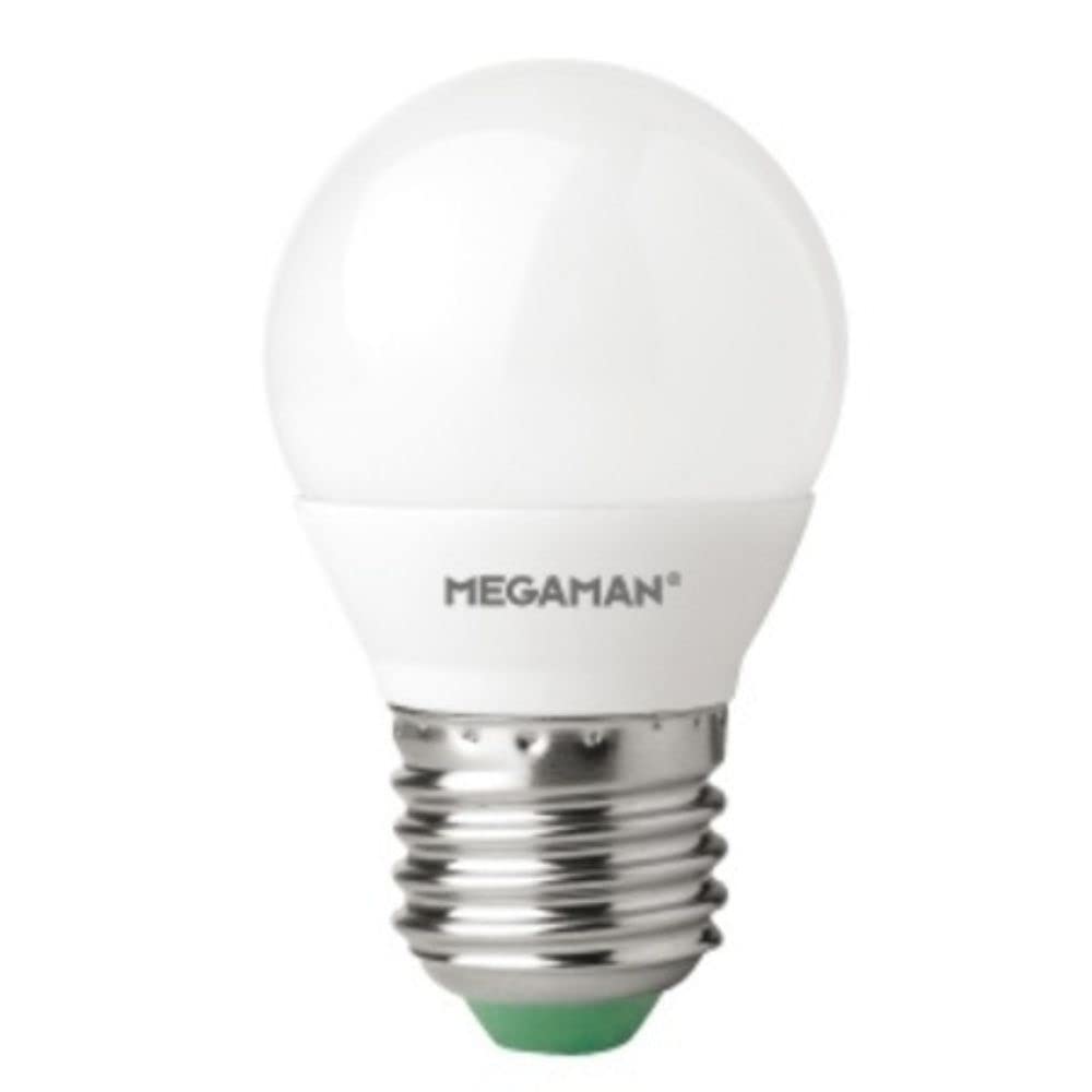 Megaman _ Bulb _ Step DIMMING / Spherical / E27 / 3 DIMMING Levels 100 - 60 - 20% / 6W / 470LM / 4000K / 25,000 HRS _MM05213