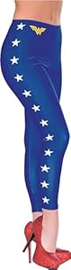 Rubies Damen Dc Comics Wonder Woman Leggings Erwachsenenkostüme, EinheitsgröÃŸe