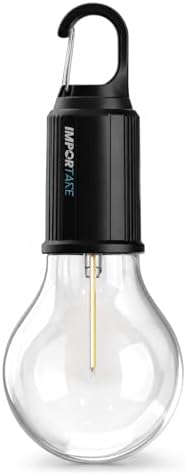 Luz de Emergência Camping Lâmpada LED Recarregável à Prova D'água...