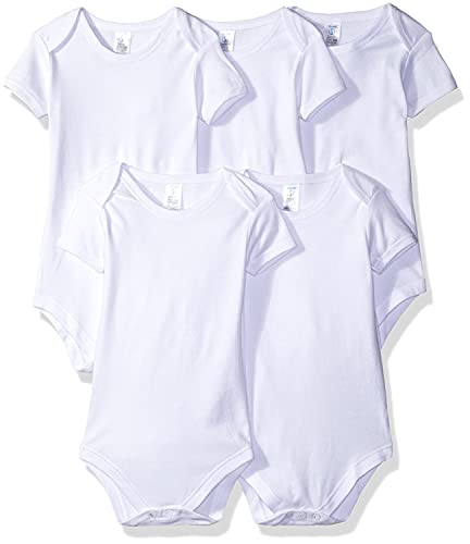 Spasilk Baby Cotton Short Sleeve Lap Shoulder Bodysuit