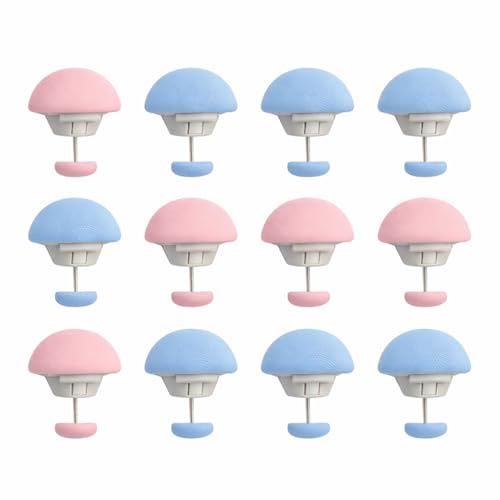 Image of ALINCOLN 12 Pcs Multicolor Anti-Slip Blanket Button Clip | Durable Quilt Button Fixers for Bed Sheets | Secure Blanket Cover Pin Lock | Multi-Purpose Duvet Clips for Comforter, Sofa Covers & Curtain