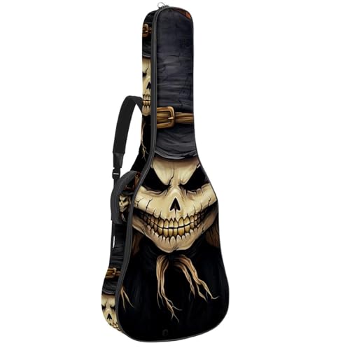 Sac de transport pour guitare à motif citrouille pour vos cours et répétitions
