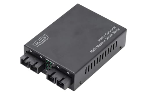 Convertidor de medio Digitus DN-82024: Solución para unir redes de fibra a 1310 nm