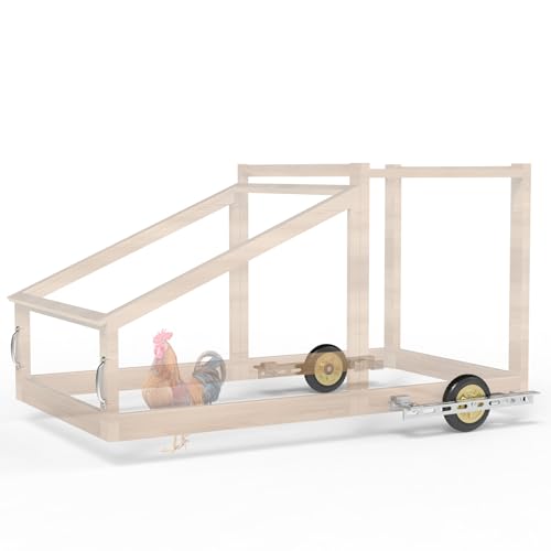 Chicken Tractor Wheel Kit