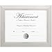 Burnes DAXNDSB8511ST 8.5 x 11 Document Frame44; Silver