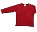 Produktbild Baby Kinder Langarmshirt Bio-Baumwolle 13 Farben T-shirt Shirt Jungen Mädchen Gr. 50/56 bis 140 (62-68, rot-zigel)