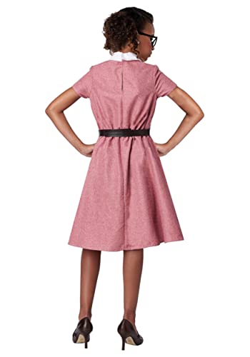 Disfraz completo de matemática aeroespacial para niña, rojo, talla grande miniatura 2